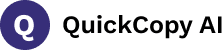 QuickCopy AI logo